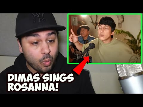 FIRST TIME HEARING Dimas Senopati - TOTO - Rosanna (Acoustic Cover) REACTION