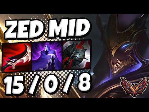 Zed MID vs Twisted Fate [ OTP ] Lol Korea Grandmaster Patch 12.12 ✅