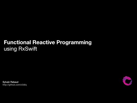 Functional Reactive Programming using RxSwift