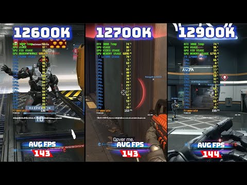 12600k vs 12700k vs 12900k - Black Friday Benchmarks!