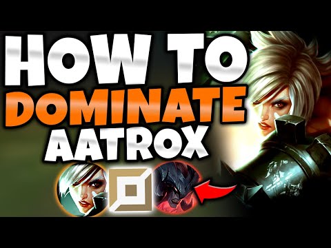 RIVEN TOP HOW TO 100% DOMINATE SKILL MATCHUP AATROX! - S12 RIVEN GAMEPLAY! (Season 12 Riven Guide)