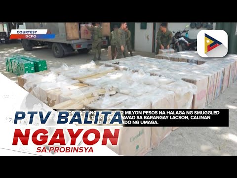Mahigit P32-M na halaga ng smuggled cigarettes naharang sa Task Force Davao Checkpoint…