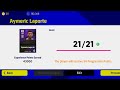 AYMERIC LAPORTE MAX LEVEL UP pes 2022 How to train players in efootball 2022 mobile #emailmarketing