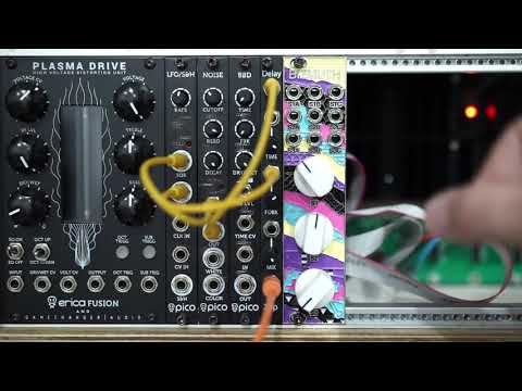2hp Delay Module Demo