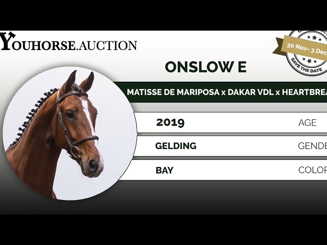 Onslow showvideo