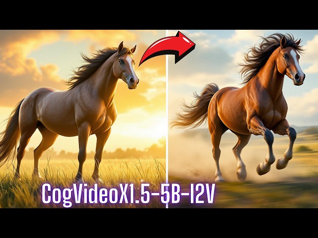 Best Open Source Image to Video Generator CogVideoX1.5-5B-I2V Step by Step Windows & Cloud Tutorial