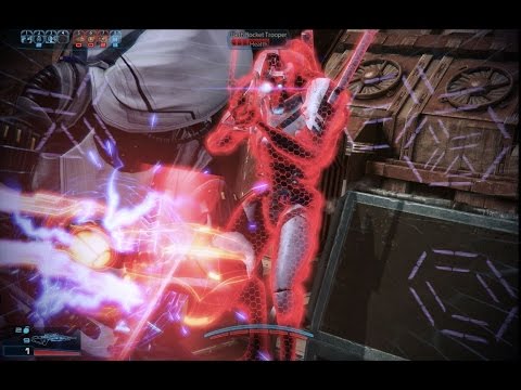 Mass Effect 3: Highlights of stunlocking Geth