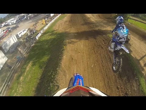 HELMET CAM: Zack Rogers - Battle For Ohio / Briarcliff MX (MXPTV)