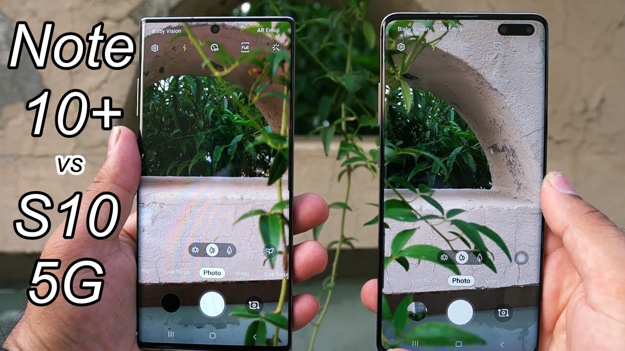 Galaxy Note 10 Plus vs S10 5G Real Life Camera Comparison
