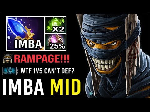 WTF 1v5 CAN'T STOP HIM Crazy Throne Backdoor Solo Push Mid Shaman RAMPAGE Imba Scepter Shard Dota 2