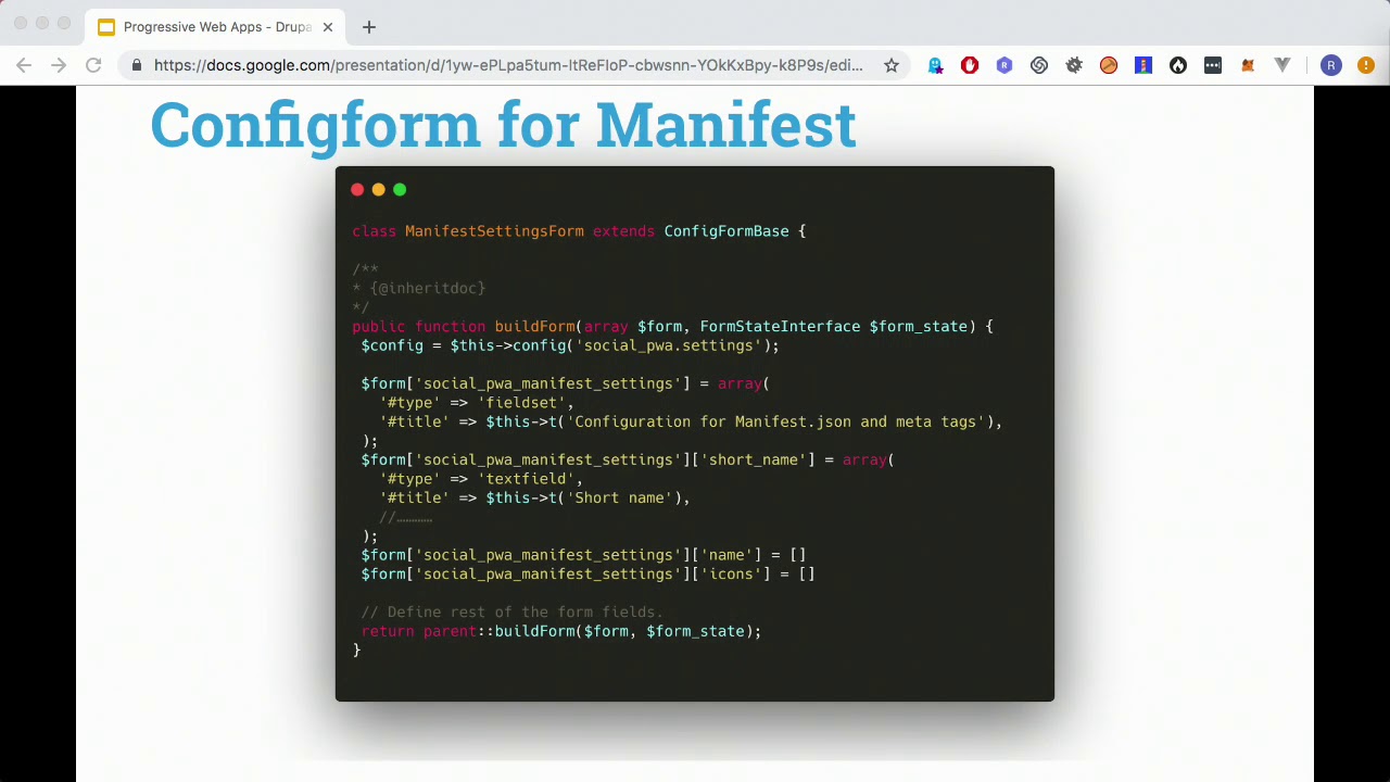 DrupalCon Seattle 2019: Progressive Web Apps for Drupal - Reliable, Fast, Engaging