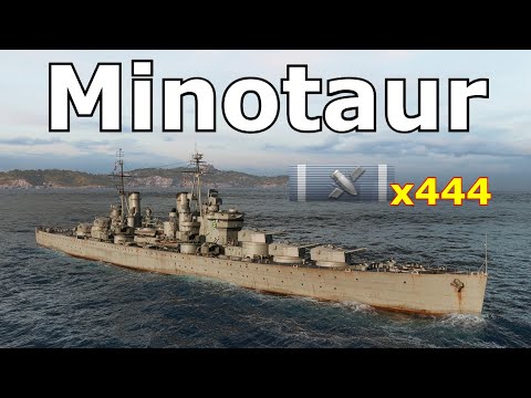 World of WarShips Minotaur - 6 Kills 211K Damage