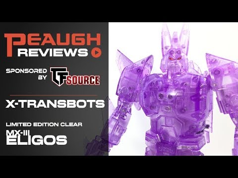Video Review: X-Transbots MX-III ELIGOS (Limited Edition Clear Version)