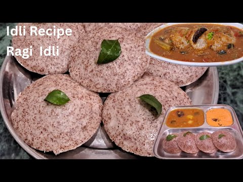 Idli Recipe |Ragi idli  |gluten free |Weight loss recipe