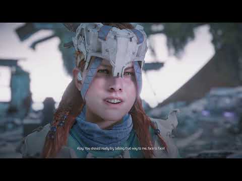 Ted Faro & Elisabet Sobeck First Meeting Aloy & Sylens First Meeting