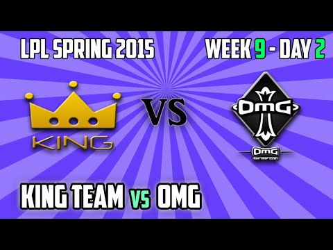 3. King vs OMG - Game 1 - Highlights - LPL Spring 2015 - W9D2
