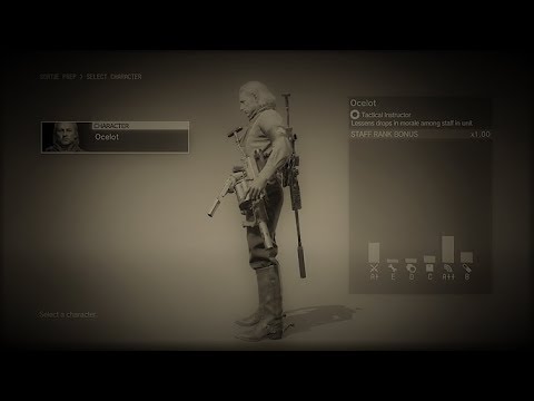 Support Platform Level 78 Stealth #40 * w/ Ocelot ** Training * - Mgsv Fob Infiltration - Xbox One