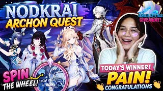 Part II FREE WELKIN GIVEAWAY! Let's Conquer Nod-Krai Together!#GenshinImpact #WelkinGiveaway