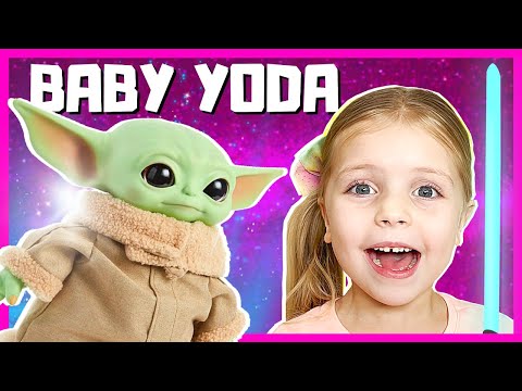Baby Yoda In Real Life! Star Wars Pretend Play With Kin Tin