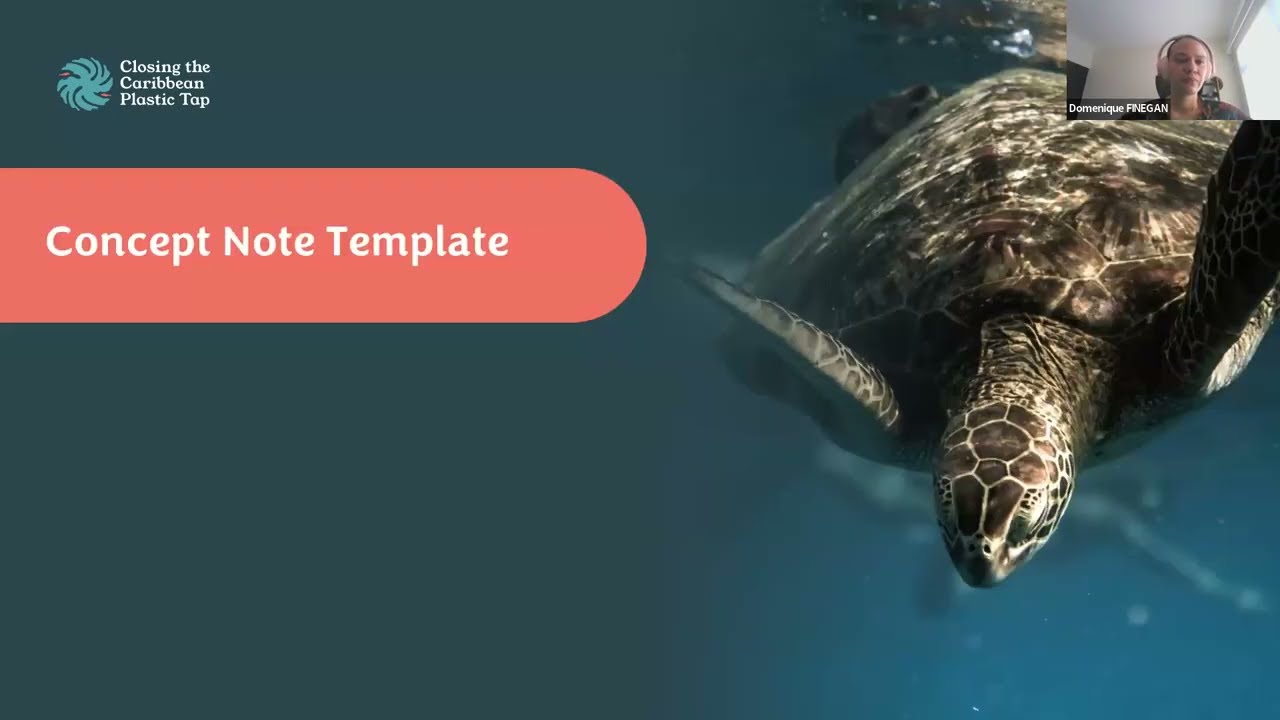Closing the Caribbean Plastic Tap -  Sustainable Small Grants Programme Orientation Webinar