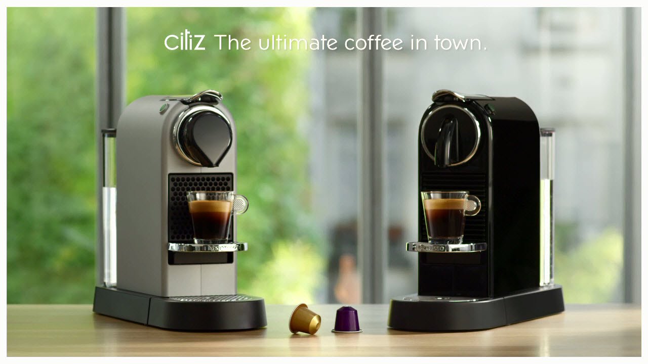 Krups Kaffeemaschine Nespresso CitiZ XN741B Silber