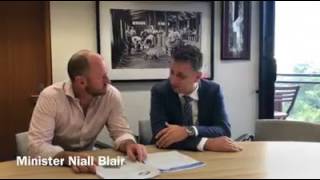 Artificial Reef petition presented to Minister