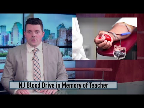 NJ Blood Drive In Memory Of Teacher