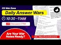 Daily Answer Wars Day 9 Moplah Rebellion Write Live Answers With Mentors Evening Session