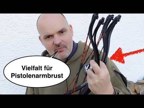 150, 120 und 75 lbs Bögen für Steambow - Alle Wurfarme im Überblick