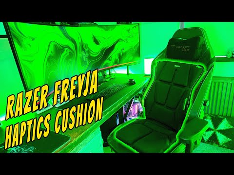 Razer Freyja Haptic Gaming Cushion Unboxing  & Review