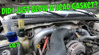 The 'Bottle Test' & Beyond: How to Diagnose LB7 Head Gasket Failure