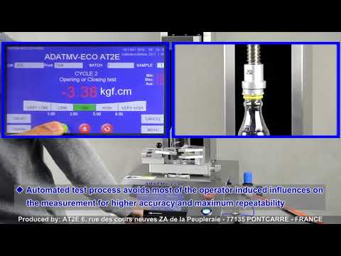 ADATMV ECO - Semi-Automated TorqueTester / Couplemètre Semi-Automatisé / Torquímetro Semi-Automático