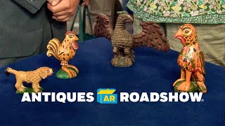 How did these carvings go from paper bag to ANTIQUES ROADSHOW treasure?