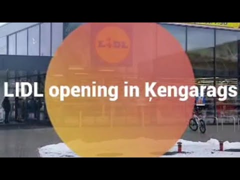 Lidl opening Ķengarags
