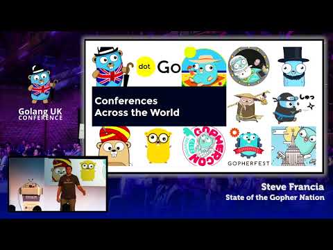 Golang UK Conference 2017 | Steve Francia - State of the Gopher Nation