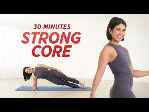 Get Strong Core In 30 Minutes With This Pilates Workout | Intermediate Pilates Workout