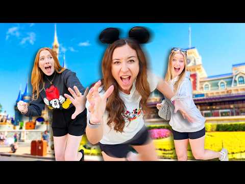 Disney World ALL FOUR PARKS Speedrun (We Weren't Ready)