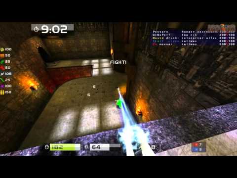 Quake Live: lol rocket prediction by mouse*