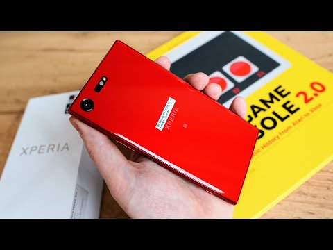 Sony XPERIA XZ Premium Red (Rosso) Unboxing & Showcase 2023