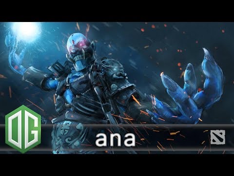 OG.Ana ft. n0tail, JerAx - Lich Gameplay - Unranked Match - OG Dota 2.