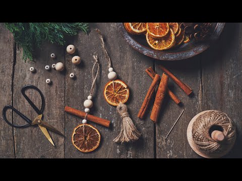 Decorações de Natal com laranjas secas – DIY por Søstrene Grene