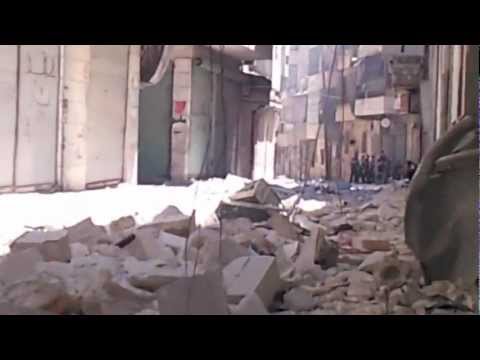 هجوم كتيبة القادسية على قوات النظام في مدينة حلب