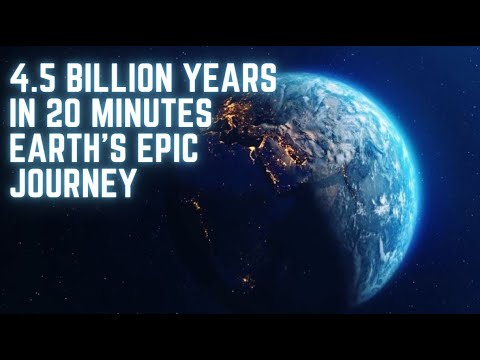 4.5 Billion Years in 20 Minutes Earth's Epic Journey #history #earthhistory