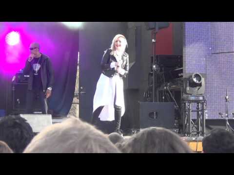 ESCKAZ in Stockholm: Poli Genova (Bulgaria) - If Love Was A Crime (at Eurovillage)