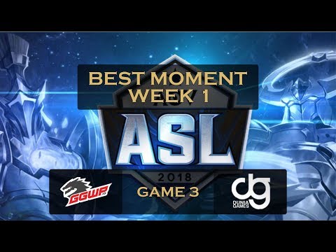 Best Moment# ASL 2018 Season 1 Week 1 - GGWP.ID VS DG ESPORT