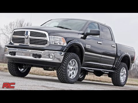 2009-2016 Ram 1500 Wheel To Wheel Nerf Steps by Rough Country