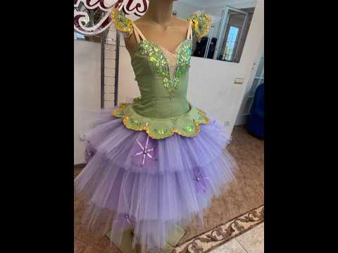 Ballet costume Flowers Waltz Sleeping Beauty Nutcracker F 0062A - video 4