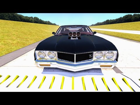 Spike Strip High Speed Crashes #38 – BeamNG Drive