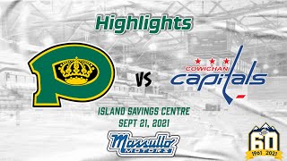 Pre-Season: Powell River Kings @ Cowichan Valley Capitals - September 21st, 2021