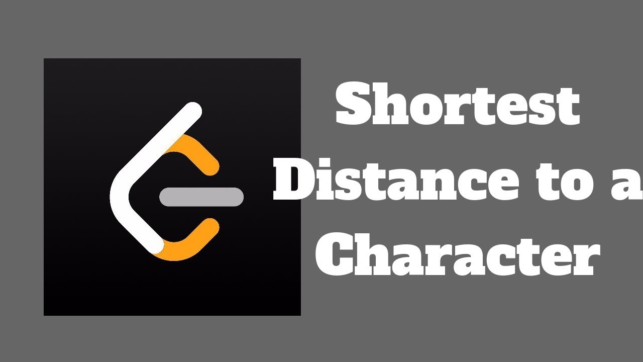 LeetCode Algorithms Easy: Shortest Distance to a Character